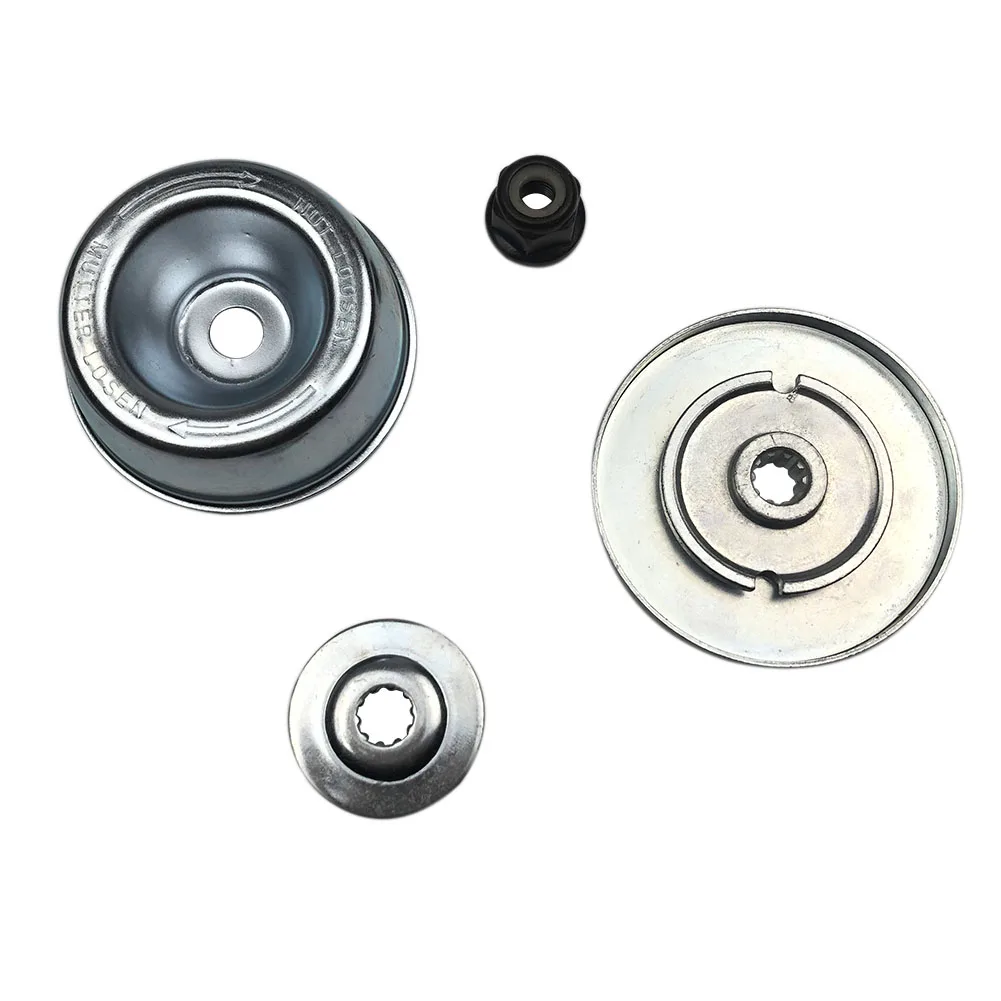 DRELD Blade Adapter Attachment Rider Plate Thrust Washer Kit Fit For Stihl FS90 FS120 FS200 FS250 Trimmers Replace 4126 713 3100