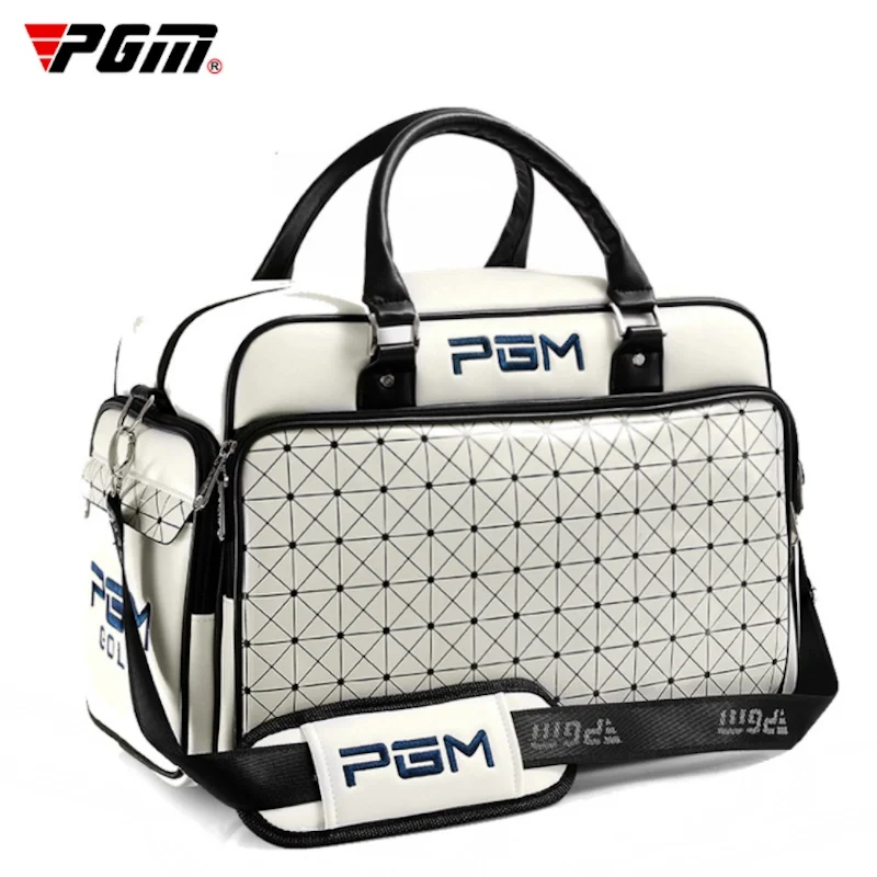 PGM Golf Clothes Bag Shoe Package Clothing Handbag PU Waterproof Large Volume YWB016 Wholesale