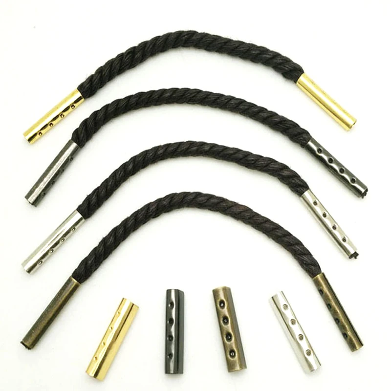 4x20mm Metal tail clip side clips Metal shoe lace head