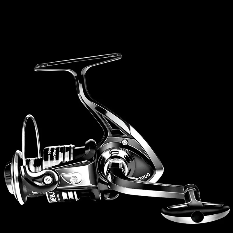 Archer 5.2:1 4.9:1 Metal Spinning Reel Max Drag 8Kg 1BB Carp Fishing Carretilha 1000-6000 Spinning Wheel Trolling Wheel