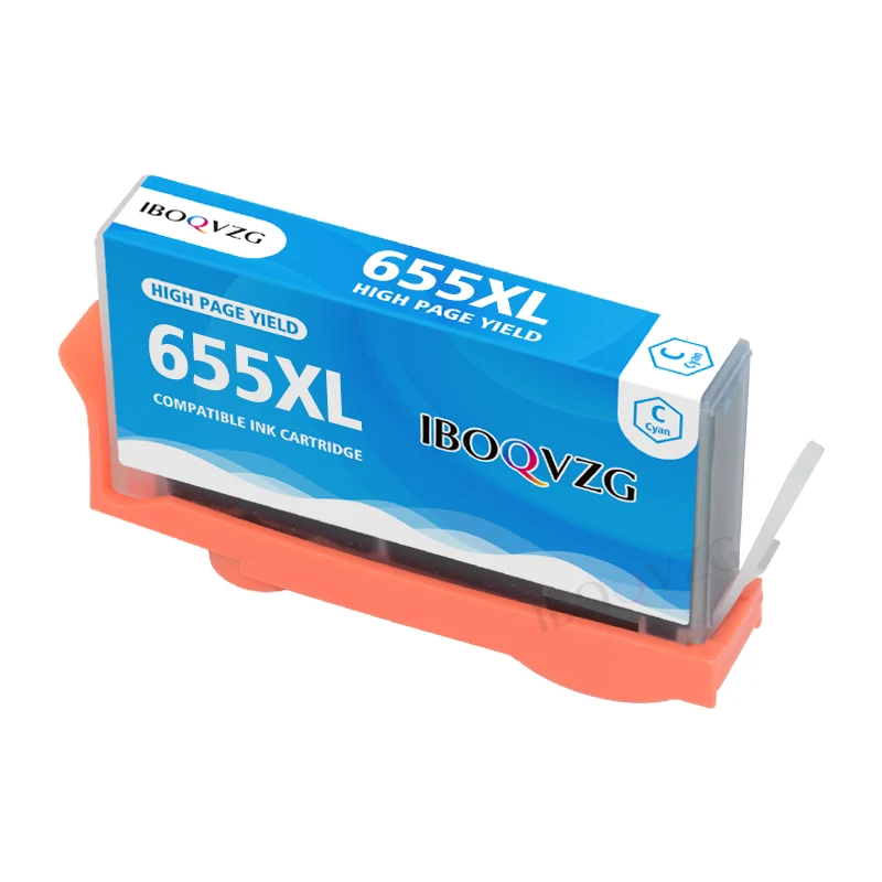 IBOQVZG-cartuchos de tinta 655 para impresora, recambio de tinta Compatible con HP 655 XL, 655XL, HP Deskjet 3525, 5525, 4615, 4625, 4525, 6520, 6525, 6625