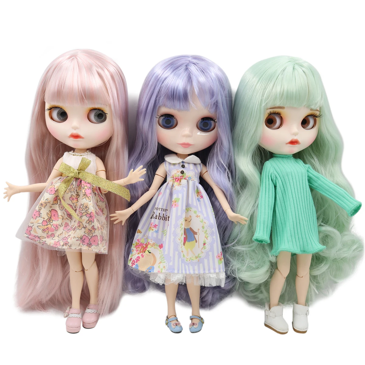 

ICY factory blyth doll 1/6 BJD 30cm toy joint body naked doll random eyes colors