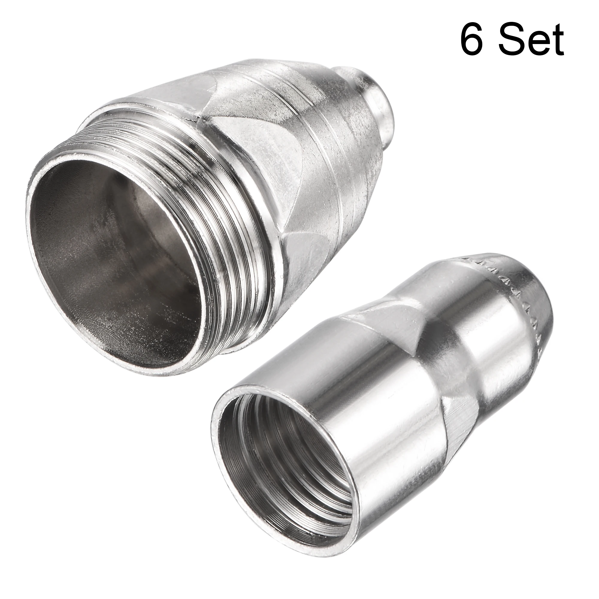 Bocal da ponta do elétrodo de uxcell p80, acessório dos consumíveis da tocha do cortador de 1.1mm para o grupo da máquina de corte 6 do plasma do ar