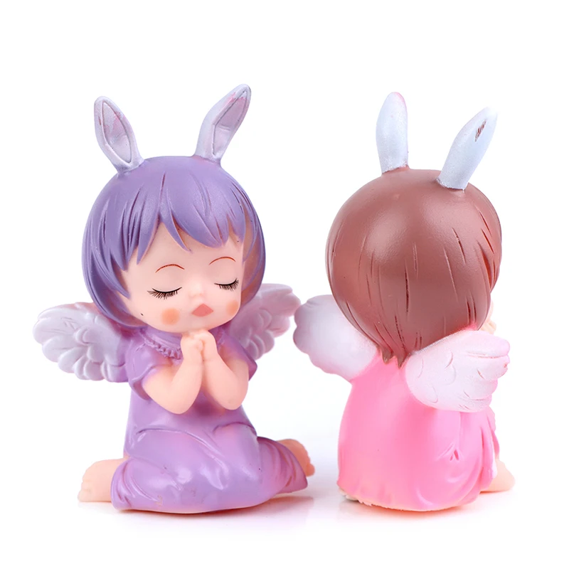 Figurines d\'ange mignon Anne pour décoration de gâteau, jouets pour fête d\'anniversaire, ornement de bureau, offre spéciale