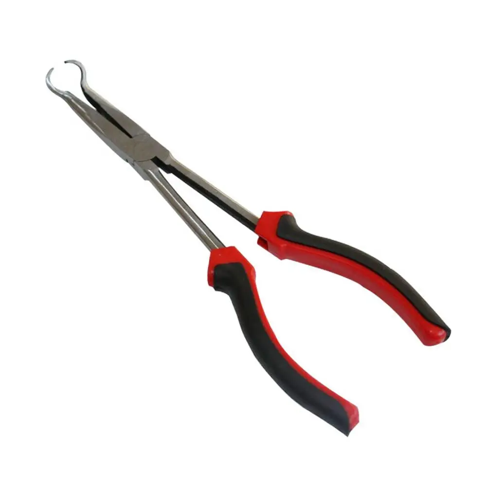 

Carbon Steel Car Spark Plug Pliers Long Nose Spark Plug Pliers Spark Plug Boot Removal Tool Automotive High-Tension Wire Plie