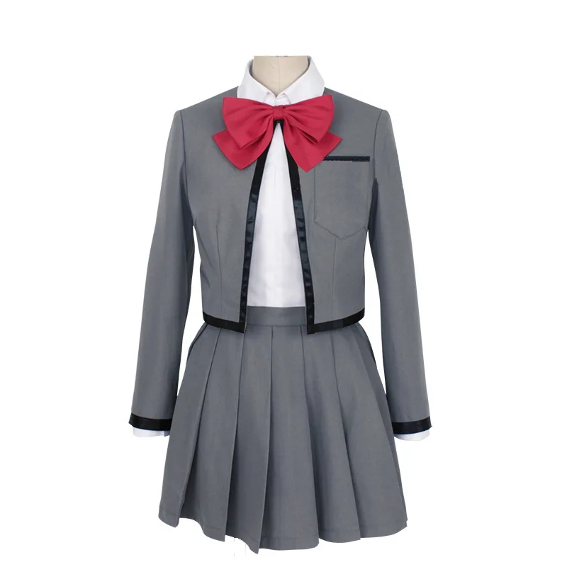 Anime Cosplay Costume The Musical Revue Starlight Costume Paradise Shinya uniform Women's uniform Coat / Shirt / Tie / Skirt