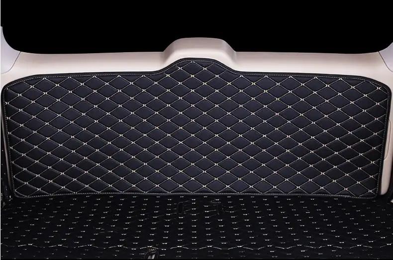 High quality! Full set car trunk mats + Rear door mat for Infiniti QX80 7 8 seats 2022-2013 cargo liner mat boot carpets cover