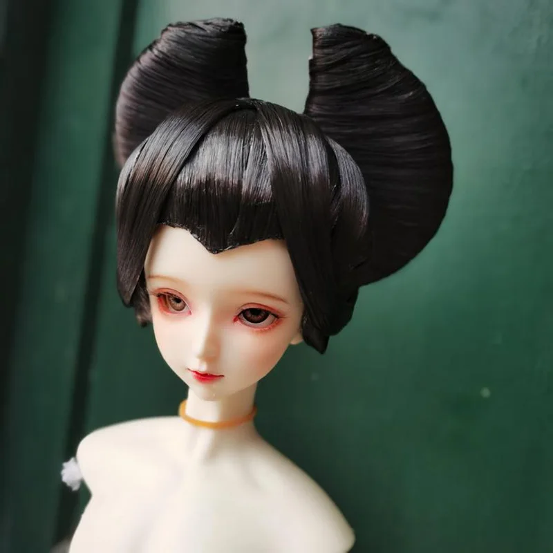 Blyth 1/6 1/4 1/3 Parrucca per bambola BJD Costume antico Capelli Retro Parrucche Oiran giapponesi per BJD/SD SD13 Big Girl SSDF Accessori C1352
