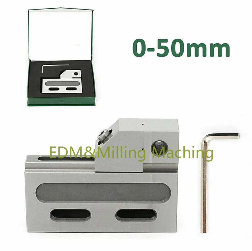 Cnc Fio Edm Máquina Faíscas Alta Precisão Torno de Aço Inoxidável Maxila Abertura 1.5 kg Aperto