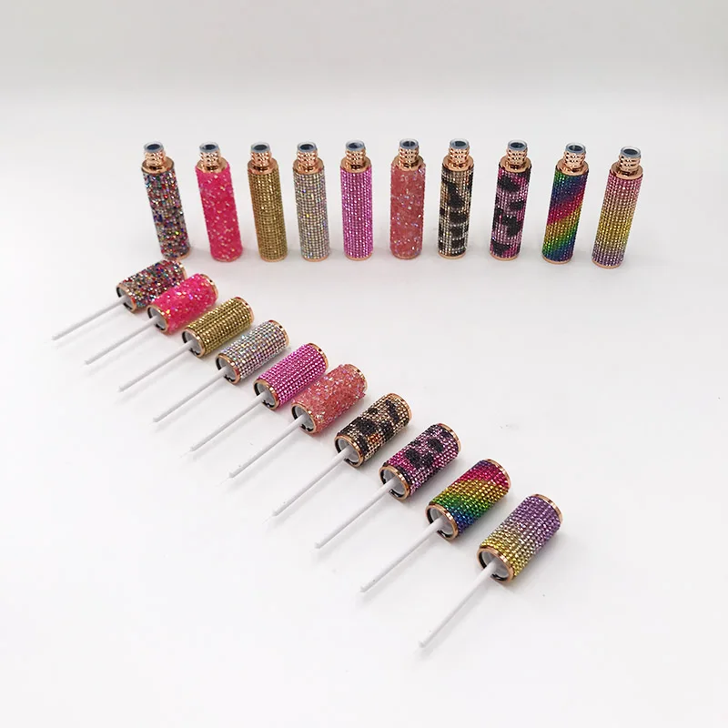 white Eyelash Glue 50pcs Makeup Tools with diamond wholesales price high quality