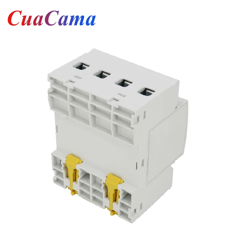 1Pcs AC SPD Surge Protector Low Voltage  Distribution 2P 3P 4P LBO Household Arrester Lightning Protection Device Switch Module