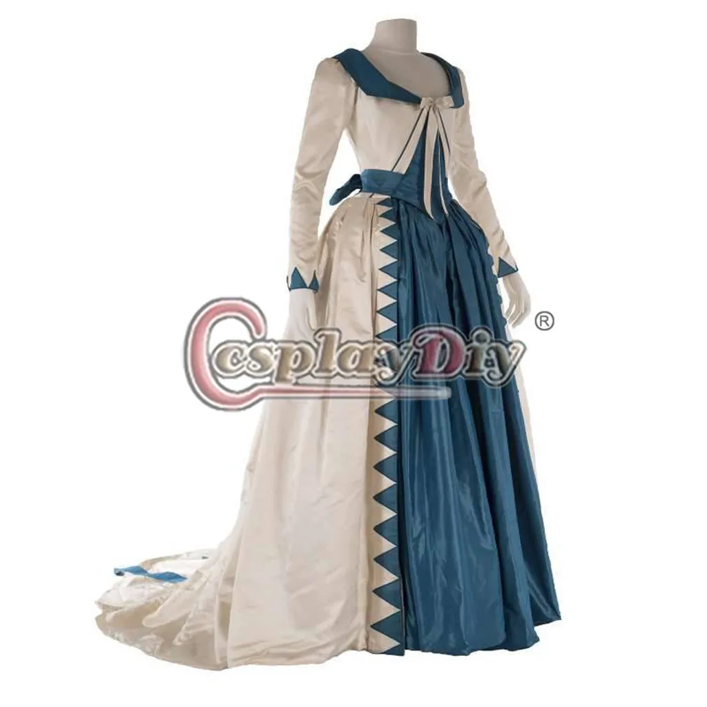 Cosplaydiy Farewell, My Queen Diane Kruger Cosplay Costume Dress Queen Palace Ball Gown Dress Custom Made L320