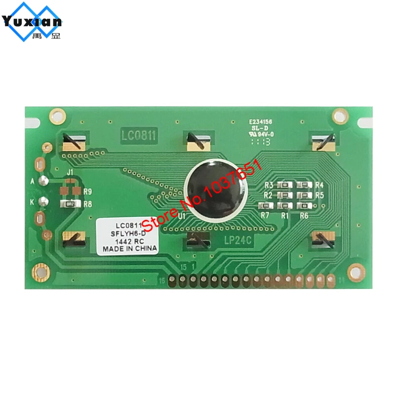 0801 8x1 Lcd Module Character Display 84x44mm LC0811