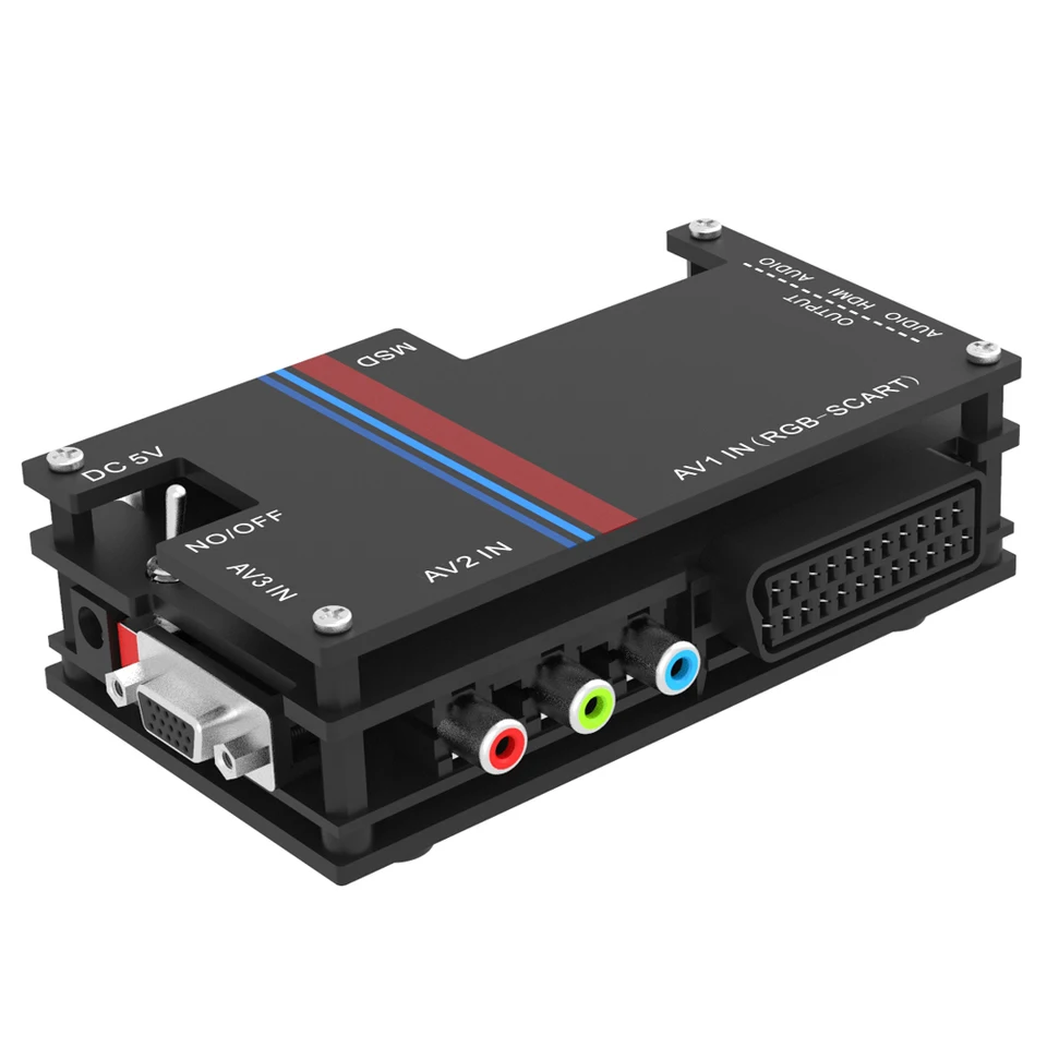 強化版 OSSC-X pro HDMI対応コンバーターキット、スーパーレトロゲーム