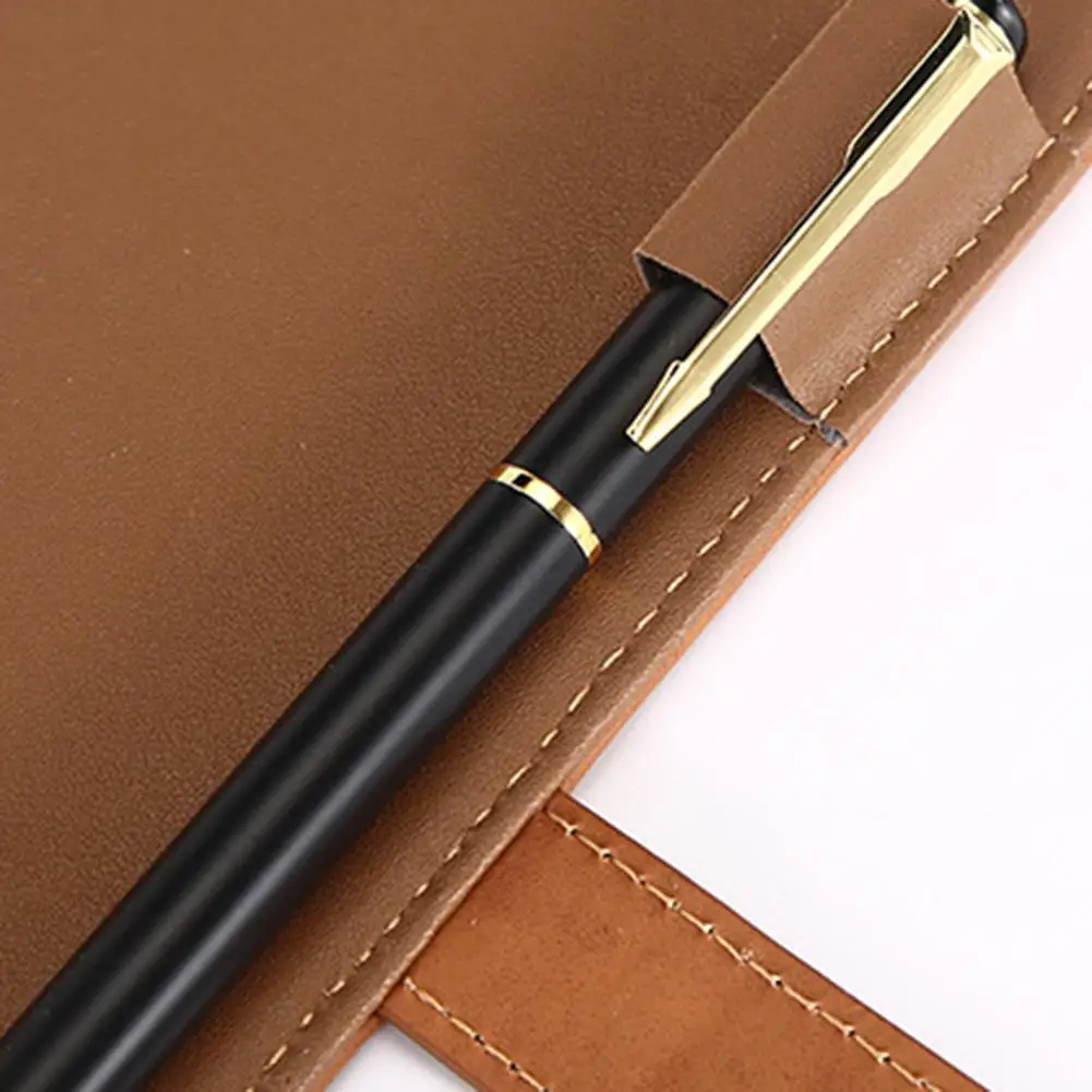 HOT SALES!!! Faux Leather Cover A5 Notebook Office Writing Journal Diary Planner Stationery
