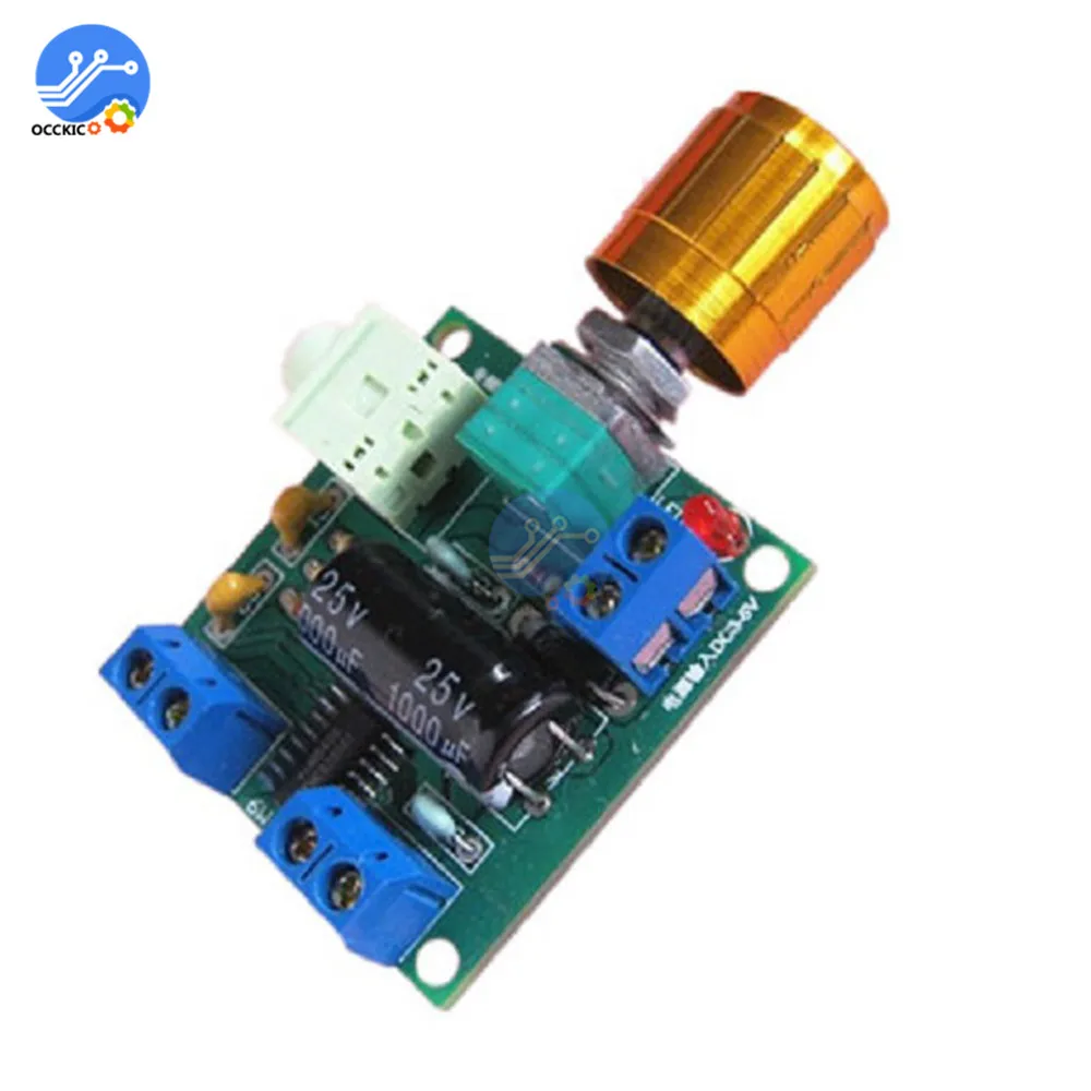 PAM8406 Digital Amplifier Board DC3-5V 6W+6W Stereo Class D Dual Channel AMP Audio Speaker Sound Board Volume Control