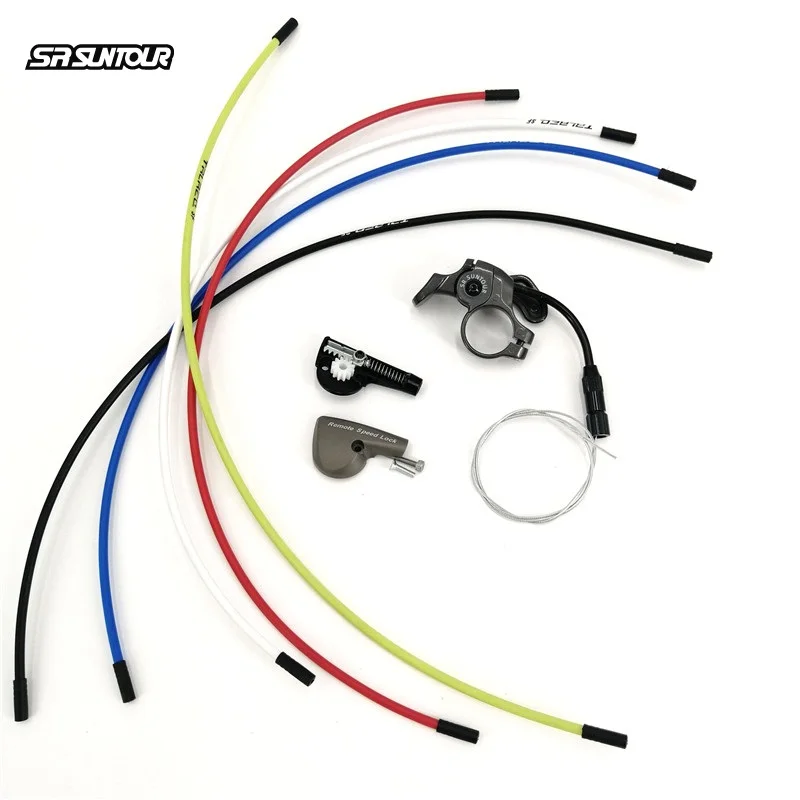 

SR SUNTOUR Epicon Aion Axon Дистанционное устройство блокировки руль рычаг Дистанционное устройство блокировки Сборка Передняя вилка демпфирующий переключатель