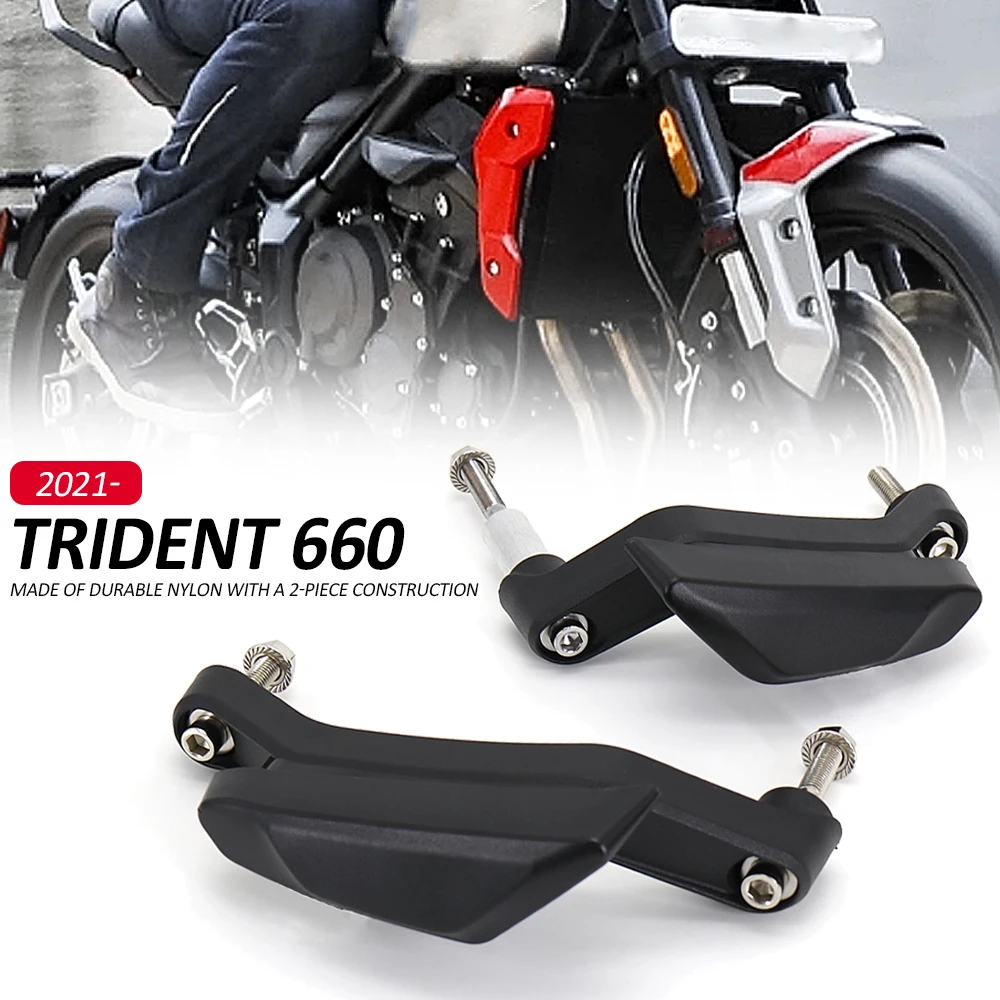 New For Trident660 For Trident 660 Falling Protection Motorcycle Frame Slider Fairing Guard Crash Pad Protector 2021 2022