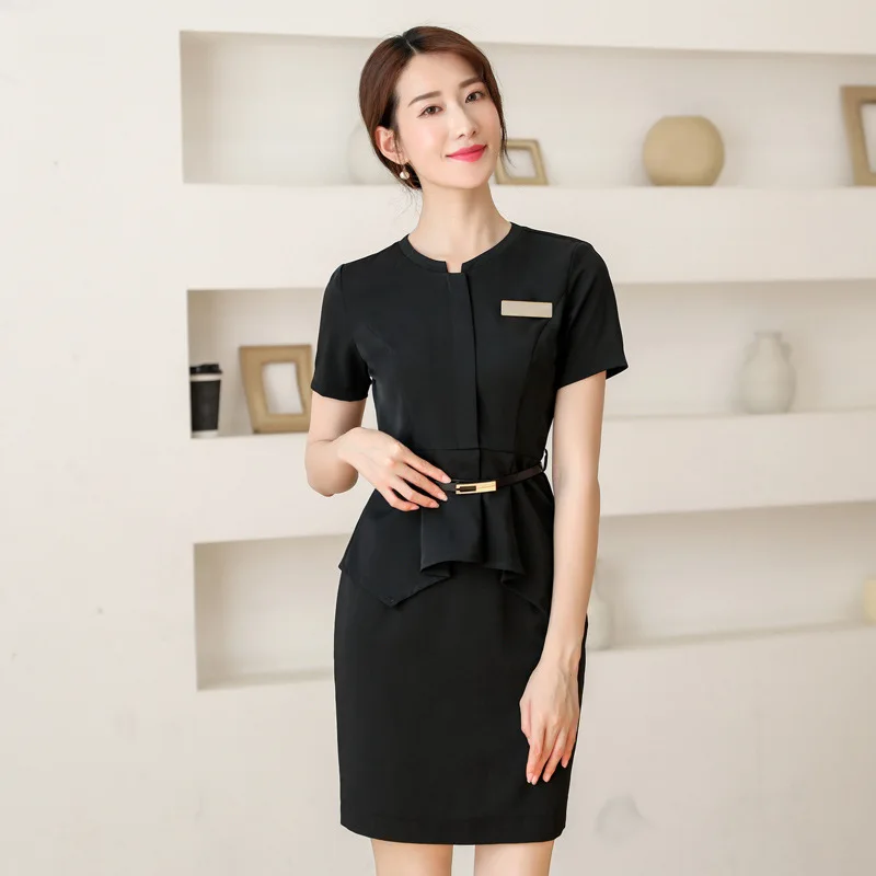 Conjunto de ropa de trabajo de salón de belleza para mujer