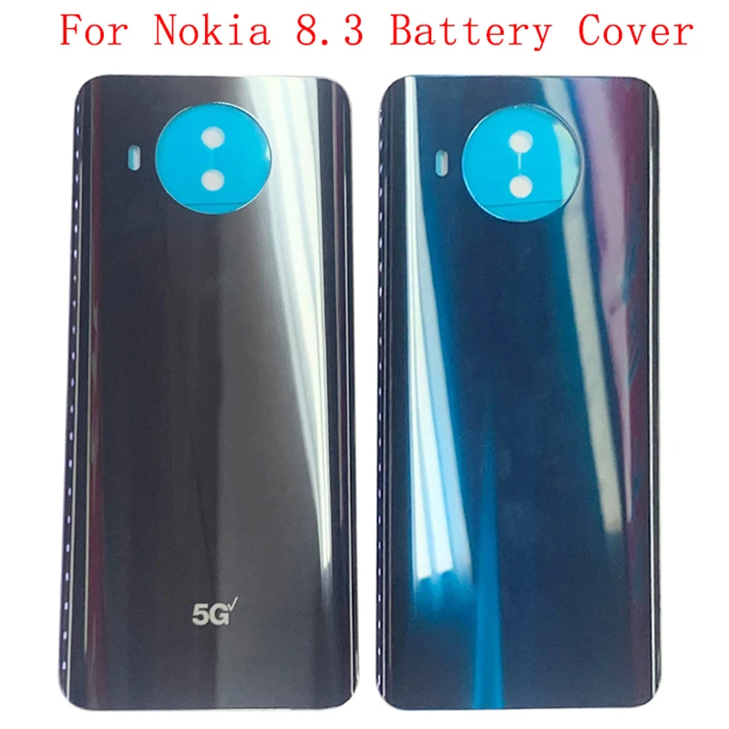 

Original Battery Cover Rear Door Back Case Housing For Nokia 8.3 5G Battery Cover Replacement Repair Parts
