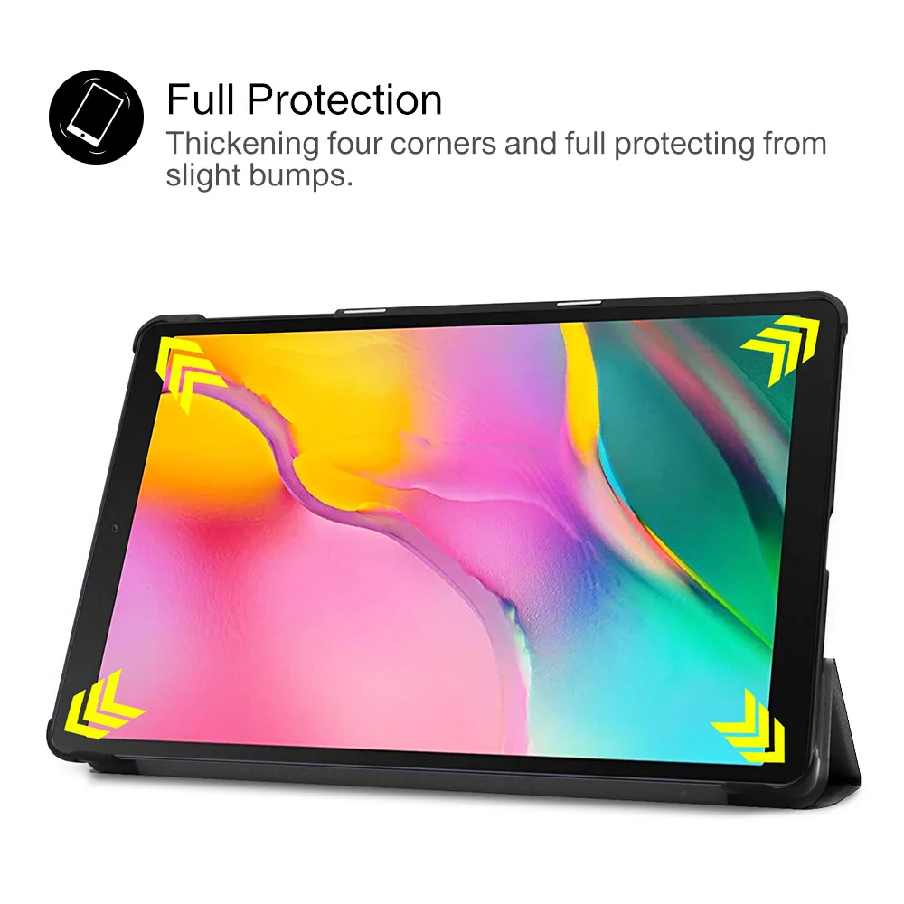 Smart Case für Samsung Galaxy Tab A 2019 SM-T510 SM-T515 T510 T515 Tablet-Abdeckung Stand Case für Tab A 10,1 Zoll 2019 Tablet-Hülle – Detail 4