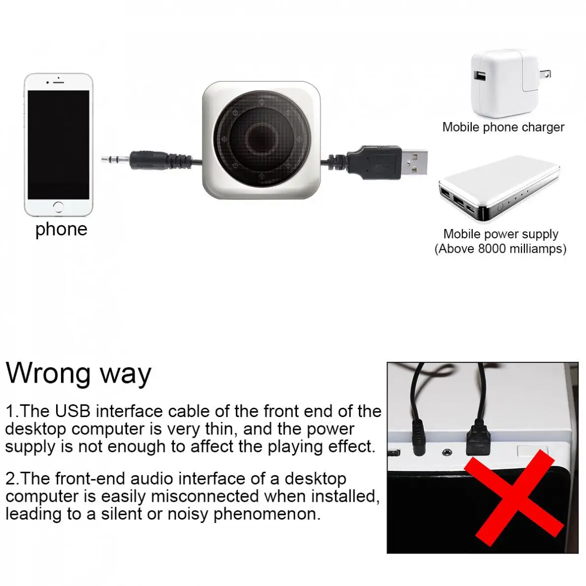 佐田S-20 2.1ミニ黒3ワット木製サブウーファーポータブル音楽usbコンピュータスピーカーデスクトップ/テレビ/pc/スマートフォン