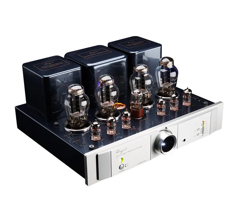 Cayin A-300PMK2 vacuum Tube amp 300Bx4 Integrated Power amplifier BIAS ADJ HUM BALANCE 20W*2 Pure Power Amplifier