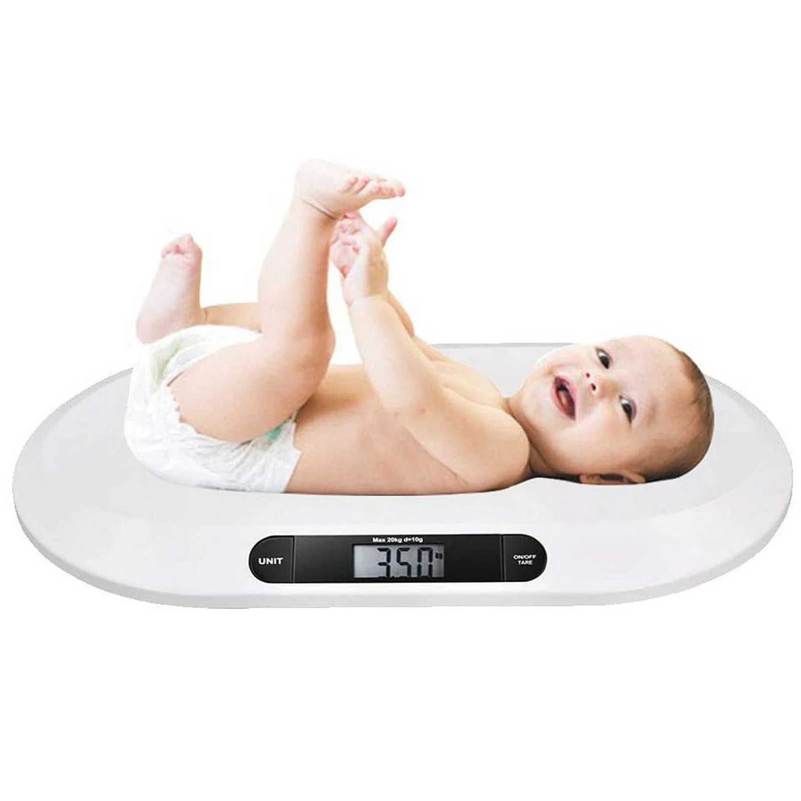 LCD Digital Baby Scale Infants Pet Weighting Scale Ugraded Family Digital Scale for Infant Toddler Adults Weight Meter Measuring