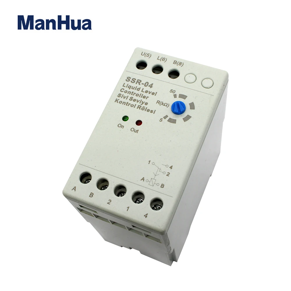 ManHua SSR-04 220VAC 50/60Hz Liquid Level Controller Relay SSR-04