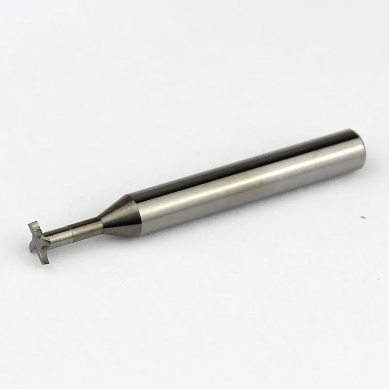 Fraise à bout plat HRC60 CNC, outils en forme de T, fraises en carbure de tungstène, acier allié, métal, bois