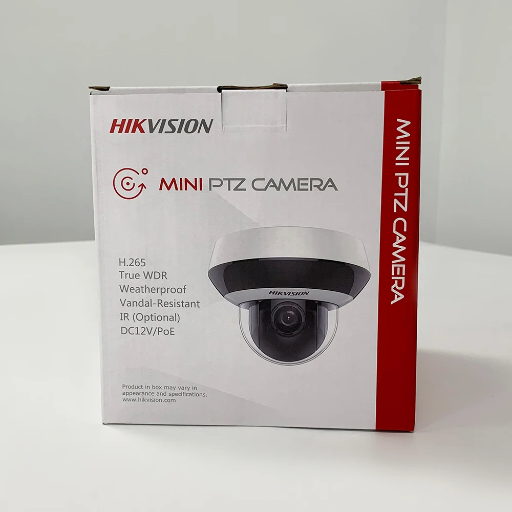 Hikvision 4MP mini PTZ Camera DS-2DE2A404IW-DE3 4X Zoom IR Night Vision Outdoor Video Surveillance IP Cameras