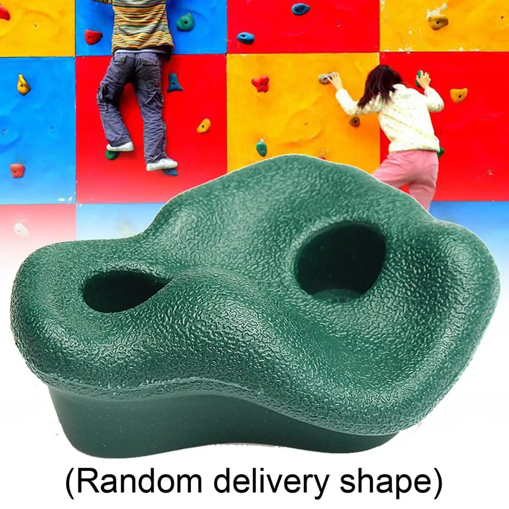 5/10x Plastic Textured Rock Climbing Stones Hand Hold Wall Climb Kids Toys