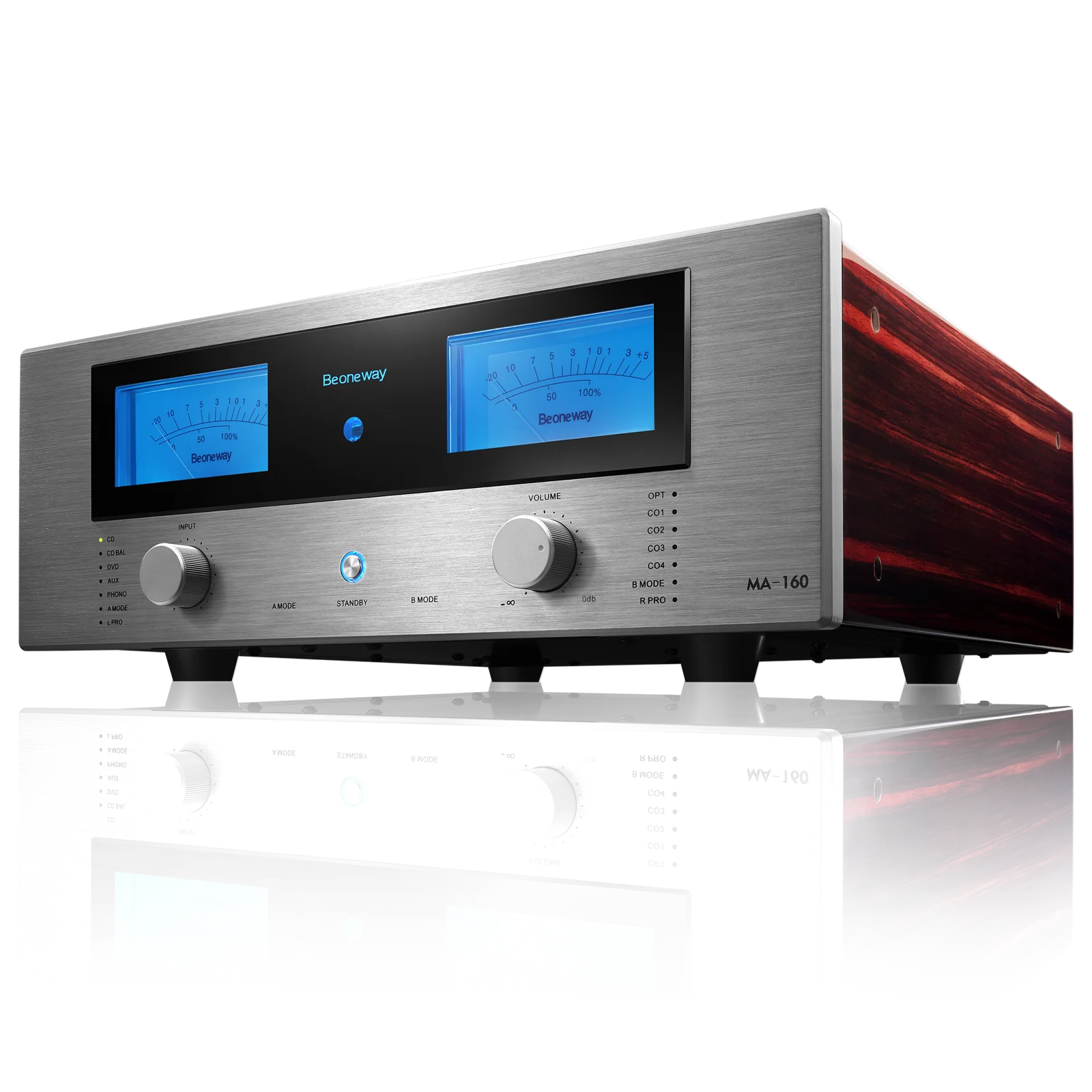 Beoneway MA-160 Fever HIFI High Power Class A DAC Decoding Combined Power Amplifier 250W*2 4 Ohm  5HZ~50KHZ