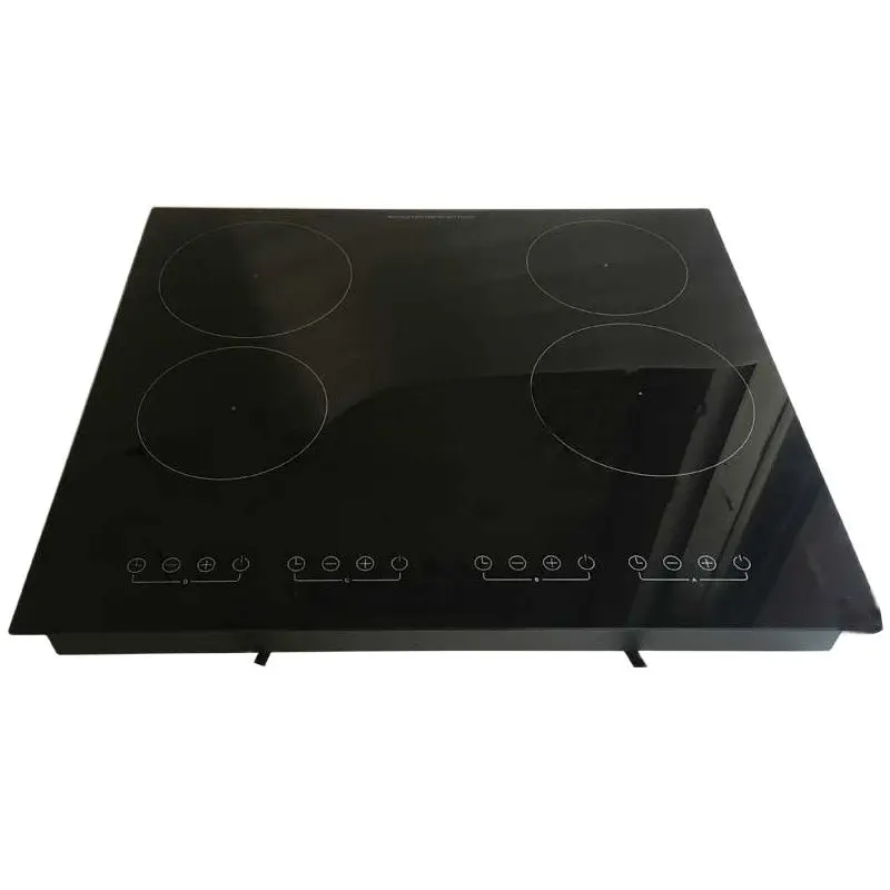 XEOLEO 4 Bếp Nấu Tích Gốm Hobs Lò Hồng Ngoại Lightwave Lò Nướng 1800W + 1200W Điện Ceramic nấu Máy