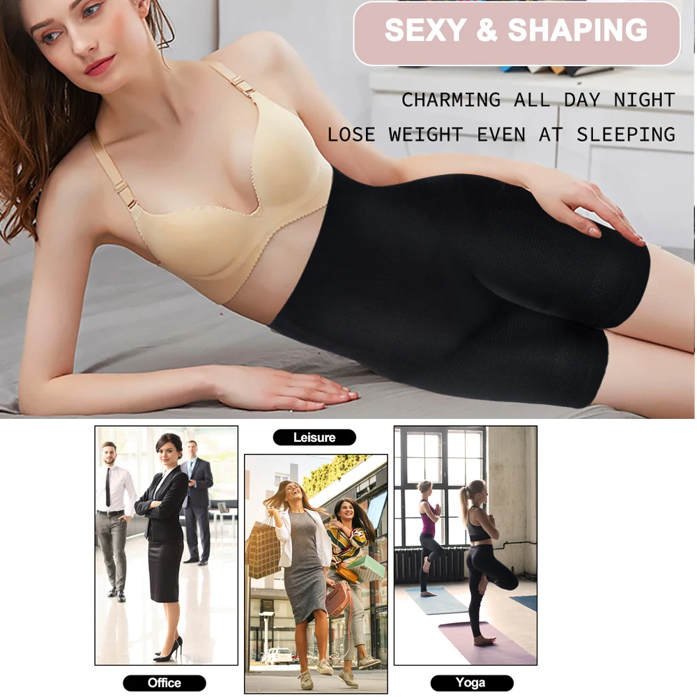 NHKDSASA Shapewear For Women Tummy Control Body Shaper Waist Trainer Butt Lifter Thigh Slimmer Underwear High Waist Shapers