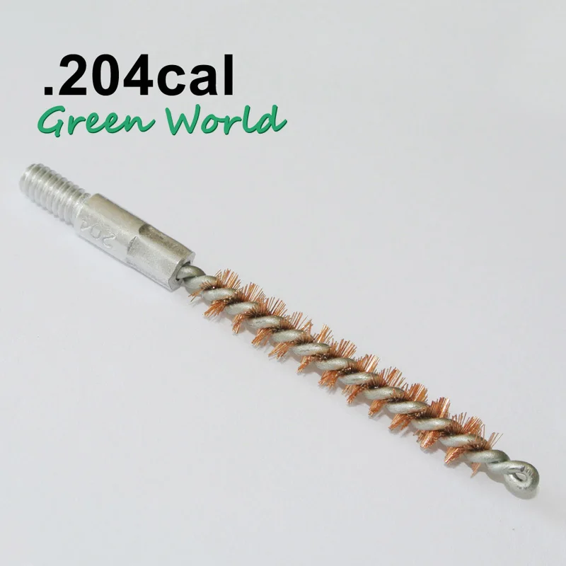 Green World.22cal-12GA Phosphorbronze-Bohrungsbürste, Pistolenreinigungsbürste – Detail 1