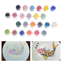 Ceramic Pigment 6-color Portable Set Art Underglaze Color Jingdezhen Ceramic Painted Pigment Medium Temperature Baking Color