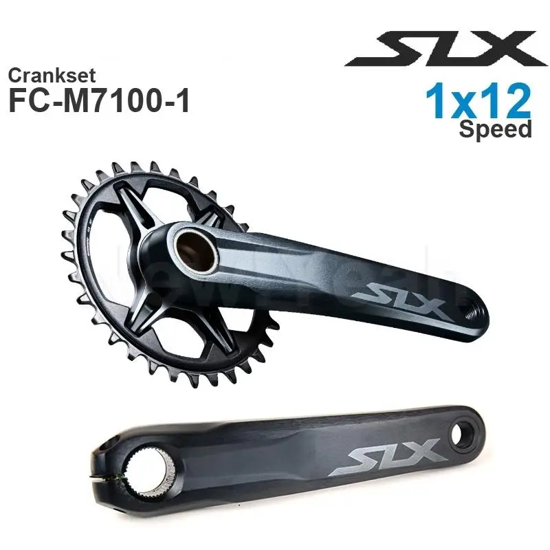 シマノ SLX FC-M7100 1x12v クランクセット HOLLOWTECH II - MTB