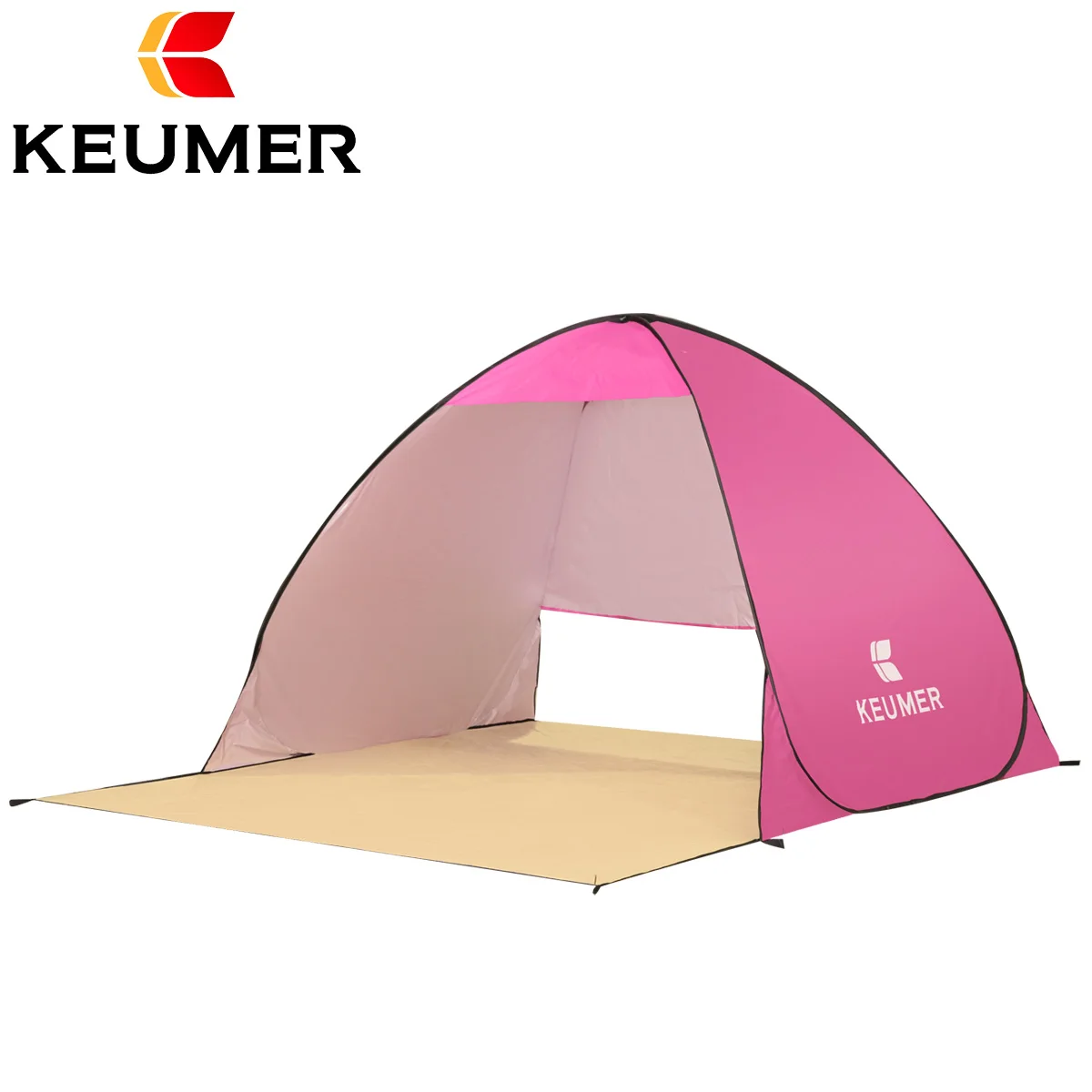 Keumer Automatic Packable Camping Tent - UV Protection & Waterproof! Pop Up Beach Tent for High Exposure Outdoor Recreation