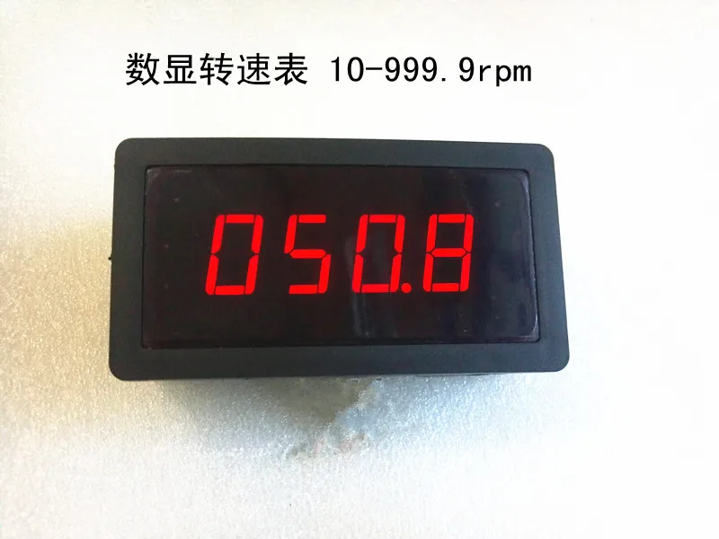 5135 Panel Meter/four-digit Display/10-999.9rpm Tachometer/power Reverse Connection Protection