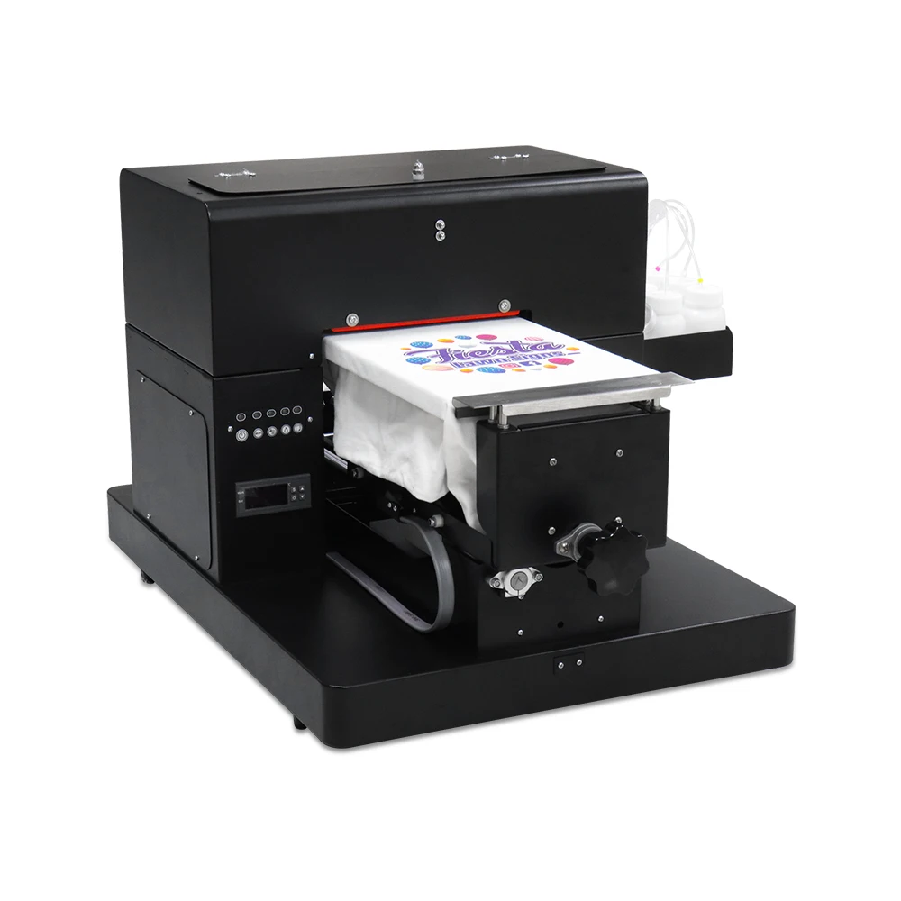 A4 DTG Printer A4 Flatbed Printer For T-shirt clothing A4 DTG Printer Multicolor A4 T shirt dtg Printing Machine