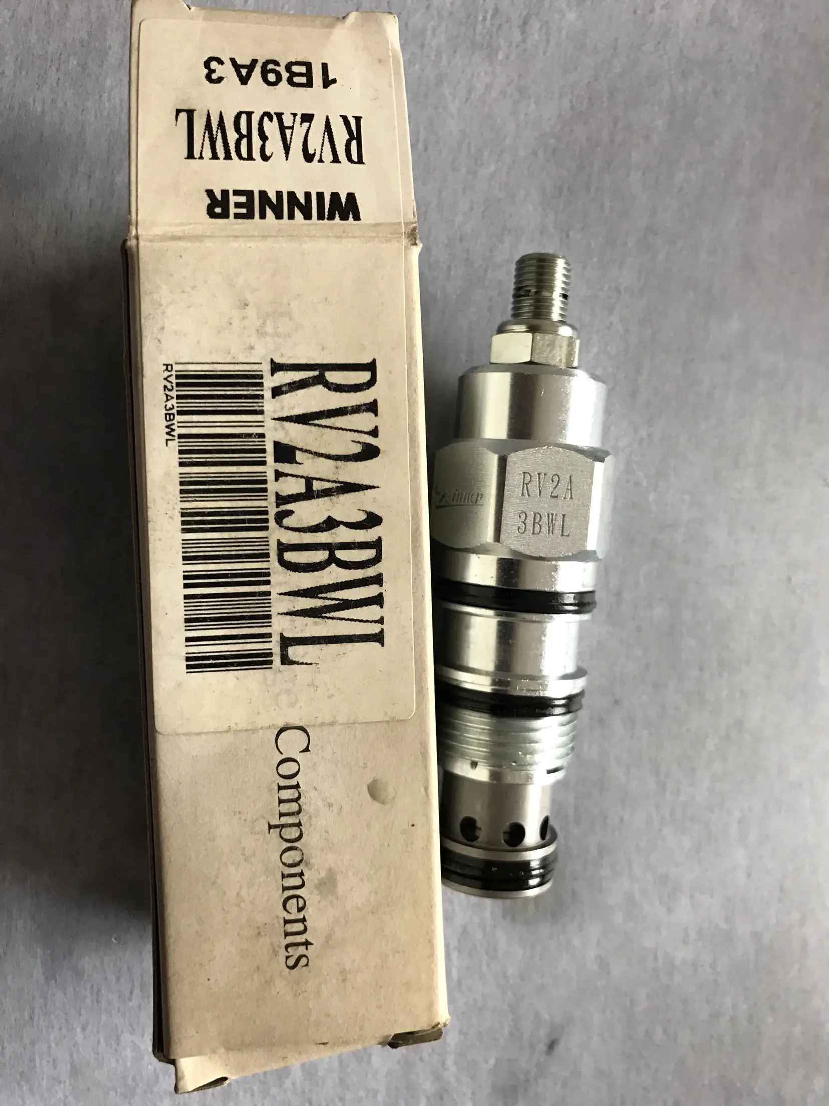 Cartridge valve RV2A3BWL