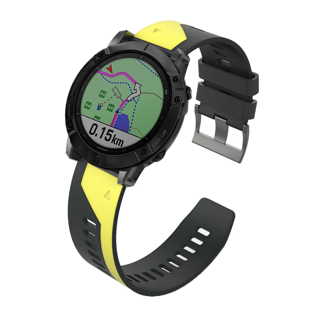 26 22MM Silicone Smart Watch Band Strap For Garmin Fenix 6X 6Pro 7X 7 5X 5Plus Quick Easyfit Wristband Bracelet Watchband Correa