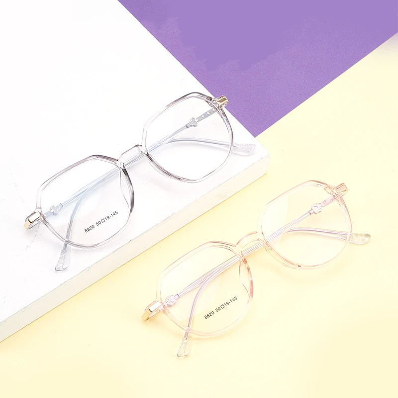 KatKani Ultra-Light Multi-Deformation Comfortable TR90 Glasses Transparent Decorative Optical Prescription Glasses Frame 06-8820