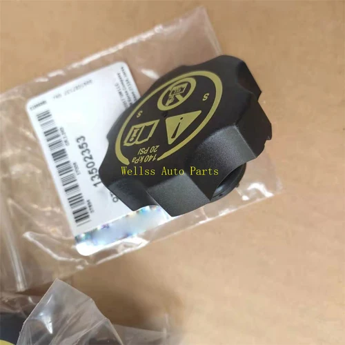 Imagen 2 del producto Tapa de tanque de recuperación de refrigerante ORIGINAL, tapa de radiador, 10 Uds. 13598760 Para Chevrolet Cruze Opel Astra OEM 13502353 316702182