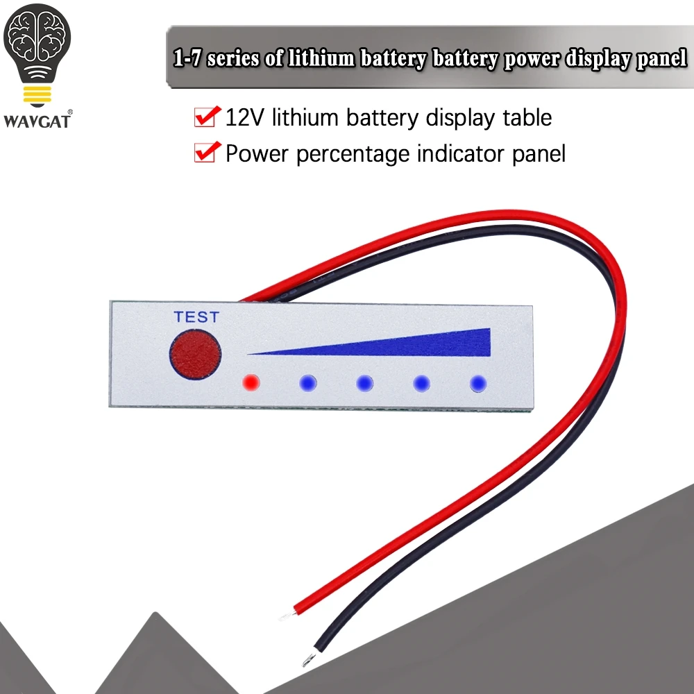 Lithium Battery Level 1S 2S 8V 3S 12V 4S 16V 5S 21V 6S 25V Indicator Tester LCD Display 18650 Lipo Li-ion Battery Meter Module