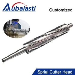 Woodworking Milling Cutter Heavy Cutting Screw Planer Head Small Pressing Block Planer Vertical Shaft Machine With Screw