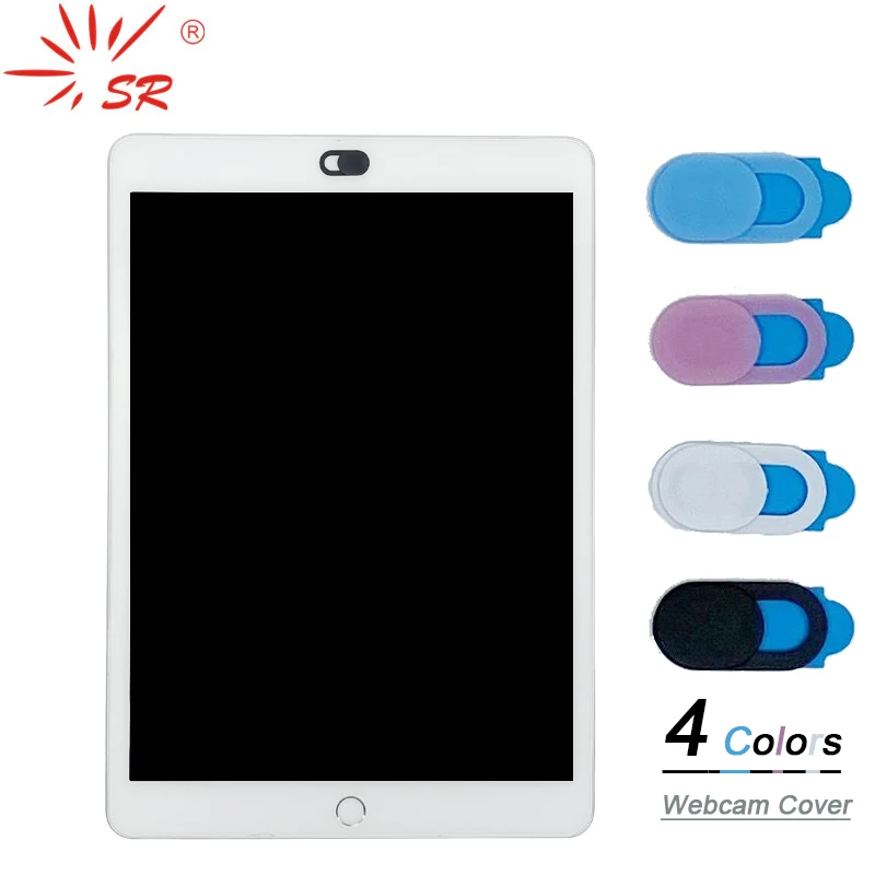 SR 4 Colors Camera Privacy Protection Webcam Cover Case Sticker for iPad Laptop Macbook Tablet