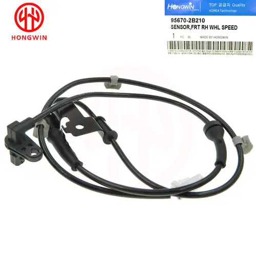 Imagen 2 del producto Sensor de velocidad de rueda delantera izquierda y derecha ABS 95670-2B200,95670-2B210 para Hyundai Santa Fe 2010 2011 2012 956702 B200, 956702 B210