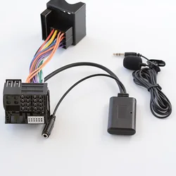 Car Bluetooth Audio Cable Adapter MIC For Mercedes-Benz W169 W245 W203 W209 W164 X164 W251 W221 R230 APS NTG CD20 30/50 Radio